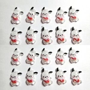 20 Mini  Pochacco Nail Charms Sanrio Character